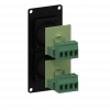 CAYMON CASY 142/B CASY 1 space with 2x male SpeakON to 4-pin terminal block Black version