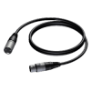 Procab CAB901/1.5 XLR male - XLR female 1,5 meter