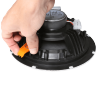  Głośnik głośniki AUDAC CENA 812/B Spring Fit™ 8 ceiling speaker Black version - 8Ω and 100V