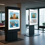 Digital Signage w przestrzeniach biurowych – przyszłość komunikacji wewnętrznej