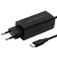 Qoltec Ładowarka sieciowa 90W GaN | 5-20V | 3-4.5A | USB-C 3.1 