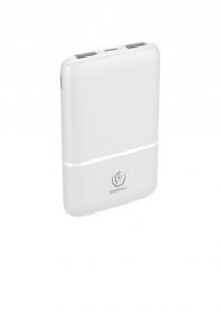 Rebeltec Powerbank P5 (5 000mAh 10W), moc wyjściowa 10W zapewnia szybkie i stabilne ładowanie kompatybilnych urządzeń, jednoczesne ładowanie 3 urządzeń 