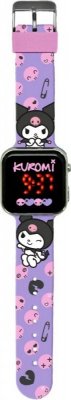 Kids Euroswan Zegarek LED Kuromi Hello Kitty 