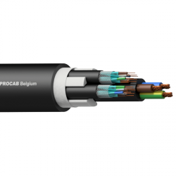 Procab PNC2527/1 2 x CAT7 S/FTP & 3G2.5 Power kabel 100 meter