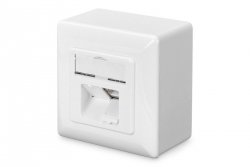 Digitus Gniazdo natynkowe kat.6e 2xRJ45 ekranowane