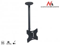 Maclean Uchwyt do telewizora sufitowy 23-42 cale 50 - 85 cm 30kg MC-504A B czarny TV