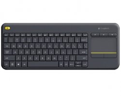 Logitech K400 Plus Wireless Touch Keyboard Czarna