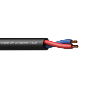 Procab CLS240-B2CA/3 Kabel głośnikowy - 2 x 4 mm? - 11 AWG -  EN50399 CPR Euroclass B2ca-s1b,d0
