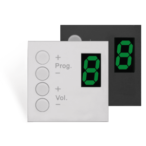 Panel sterowniczy AUDAC MWX 45/W MTX wall panel controller 45 x 45 mm White version