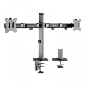 Uchwyt przegubowy na dwa monitory Deluxe Ergo Office ER-449, 17 cali-32 cali, max. 9kg