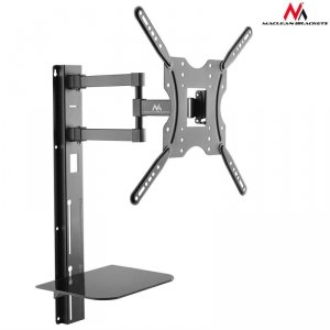 Uchwyt do telewizora Maclean MC-772 32-55 cali 30kg czarny max VESA 400x400