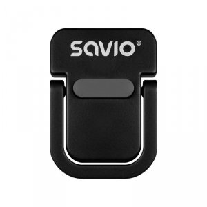 Stopki do laptopa SAVIO PB-04, czarne