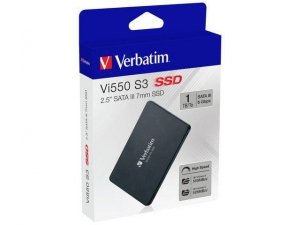Dysk SSD wewnętrzny Verbatim Vi550 S3 1TB 2.5 cali SATA III czarny
