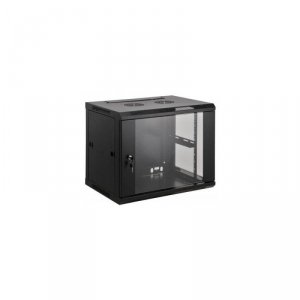 Szafa wisząca Intellinet 19 cali 9U 600x600 zmontowana, czarna