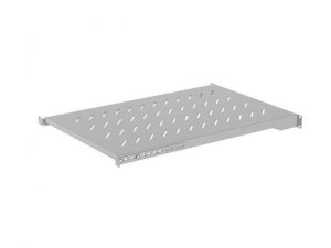 Półka do szaf 19 cali 1000mm Lanberg (1U / 483 x 700 mm, udźwig do 25 kg, Montaż 4 punktowy) Szara