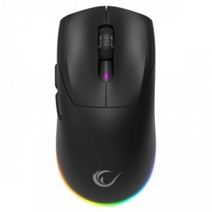 Mysz bezprzewodowa Rampage Prote M5 24000 DPI RGB LED 1K Hz czarna