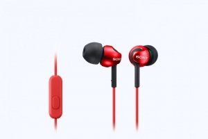 Sony Słuchawki MDR-EX110AP czerwone