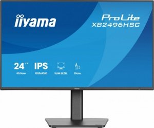 IIYAMA Monitor komputerowy  24 cale XB2496HSC-B1 IPS, FHD, HDMI, USB-C (PD 65W), 144Hz