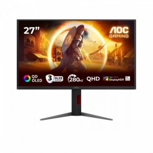  AOC Monitor komputerowy Q27G4ZD 27'QD-OLED 240Hz HDMIx2 DP Pivot