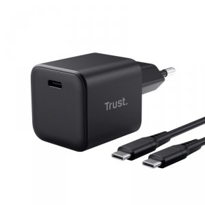 Trust Ładowarka Maxo 65W USB-C GaN czarna
