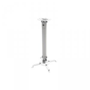Techly Ramię sufitowe do projektora 55-90cm 13,5kg srebrny