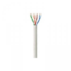 Techly Kabel instalacyjny skrętka UTP Cat6 4x2 linka CCA 305m szary