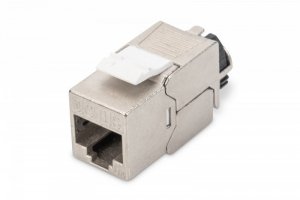 Digitus Moduł Keystone RJ45 (8P8C) kat. 6A STP, LSA, beznarzędziowy