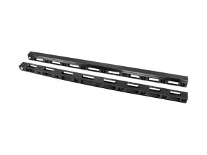 Lanberg Zestaw 2 organizerów 42U do szaf stojących .AK-1210-B