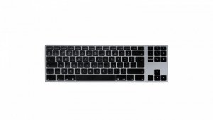 Matias Klawiatura aluminiowa Mac Tenkeyless Bluetooth Space Szara