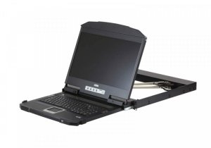 ATEN Konsola Short Depth USB HDMI DVI VGA Dual Rail LCD