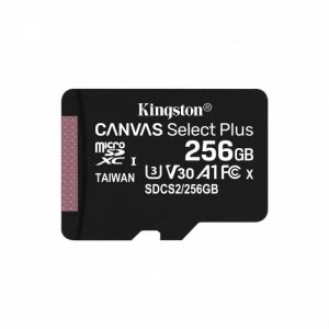 Kingston Karta microSD 256GB Canvas Select Plus 100/85MB/s