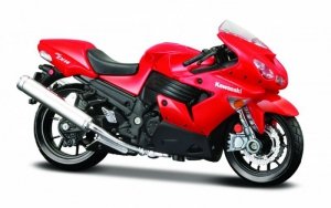 Maisto Model Motocykl Kawasaki Ninja ZX -14 z podstawką 1/18