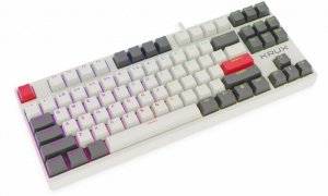 Krux Klawiatura gamingowa - Atax PRO RGB Creator Retro Gateron Yellow Pro