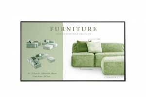 Monitor Digital Signage LG, wielkoformatowy 49UM5N-H 500cd/m2 UHD 24/7