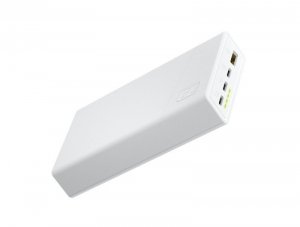 Green Cell Powerbank PowerPlay 20S Biały 20000mAh 22,5W 3x USB-C 1x USB-A