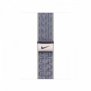Apple Opaska sportowa Nike w kolorze szarym/niebieskim do koperty 42 mm