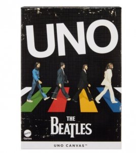 Mattel Gra UNO Canvas The Beatles