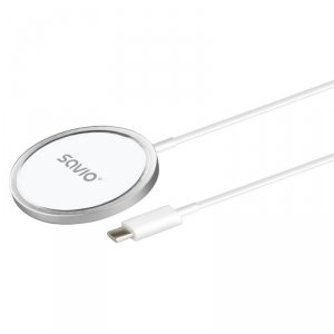Savio Magnetyczna ładowarka indukcyjna 15 W LA-11
