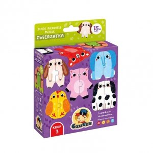 CzuCzu Puzzle Moje pierwsze puzzle - Zwierzątka