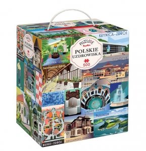 CzuCzu Puzzle Puzzlove Polskie uzdrowiska 500 elementów
