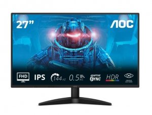  AOC Monitor komputerowy 27B36X 27 cali IPS 144Hz HDMI DP