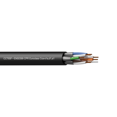 Procab CCT65F-CCA/3 Networking kabel - CAT6A - U/FTP - solid 0.25 mm? - 23 AWG - EN50399 CPR Eur