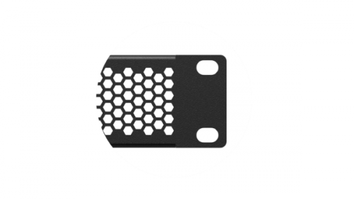 CAYMON BSV01H 19 cali ventilated blind panel with hexagonal perforation 1 unit