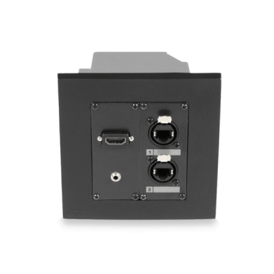 CAYMON CASY052/B CASY in-wall frame - 2 space In-wall frame - Black version