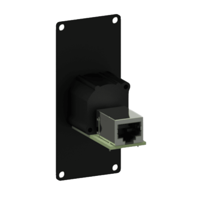 CAYMON CASY 167/B CASY 1 space EtherCON to RJ-45 Black version