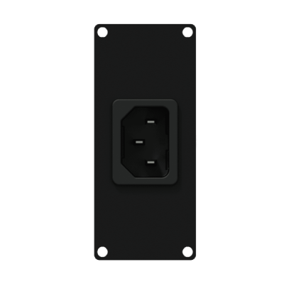 CAYMON CASY 181/B CASY 1 space euro power inlet socket Black