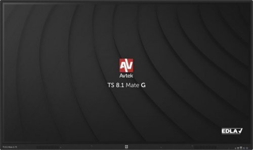 Monitor interaktywny 75 cali Avtek TS 8.1 Mate G 75