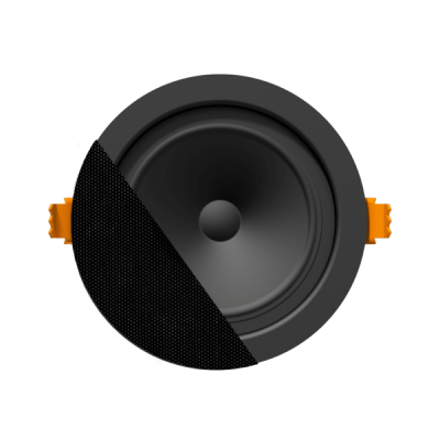  Głośnik głośniki AUDAC CENA 306/B SpringFit™ 2,5" ceiling speaker Black version - 8Ω and 100V
