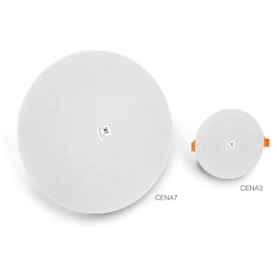  Głośnik głośniki AUDAC CENA 306/W SpringFit™ 2,5" ceiling speaker White version - 8Ω and 100V