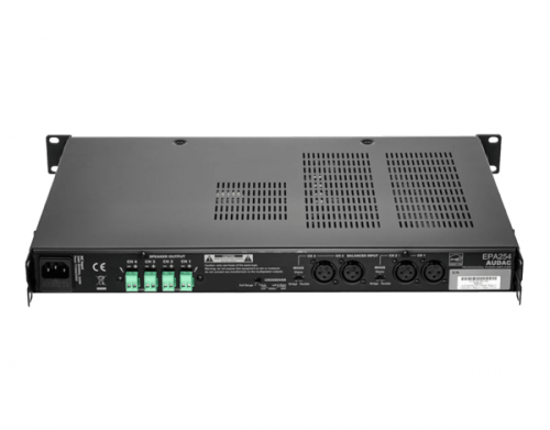 AUDAC EPA 254 Quad-channel Class-D amplifier 4 x 250W - crossover